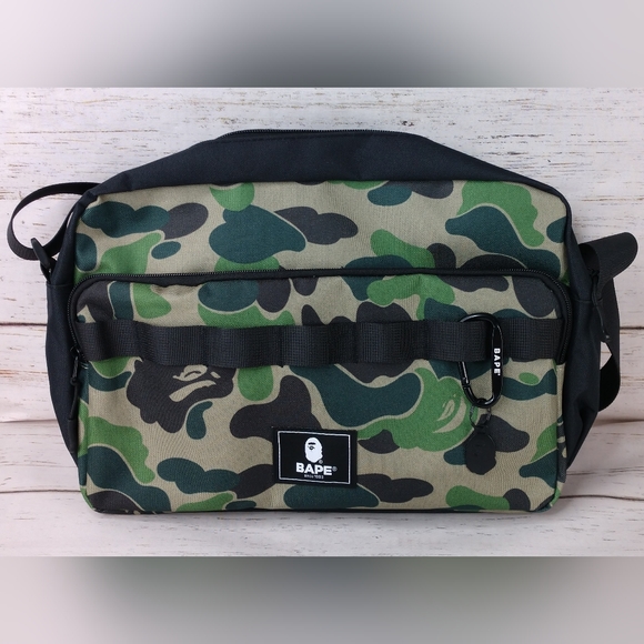 Bape Other - Bape A Bathing Ape Camo Crossbody Shoulder Bag